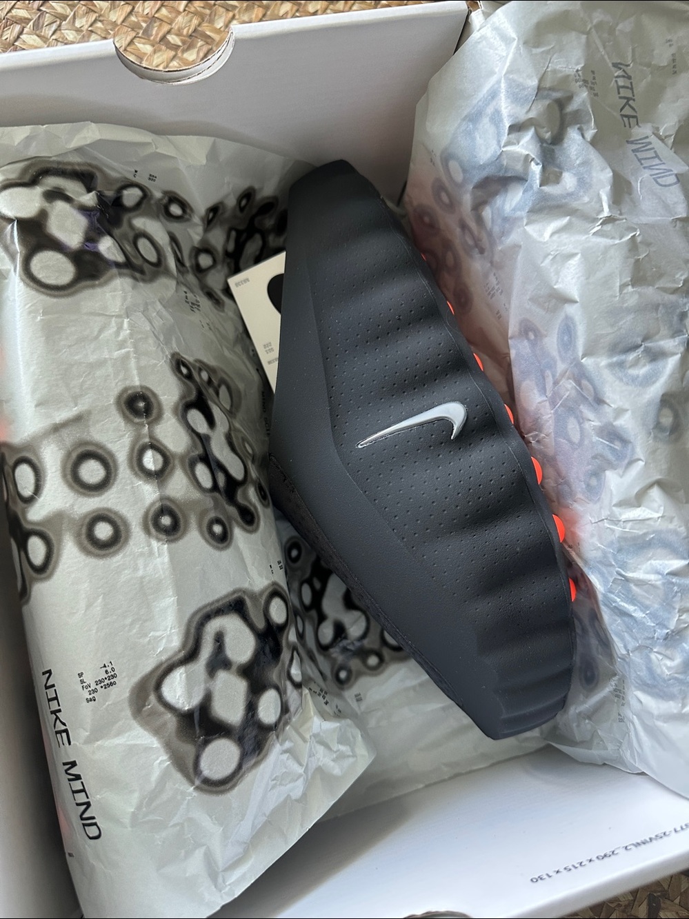 Nike Black Mind 001 Black Slide Clogs WMN size 8 - Picture 7 of 8
